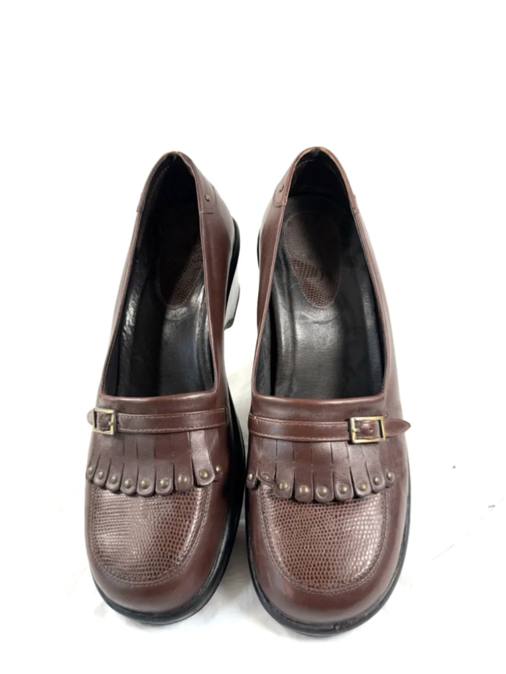 Dansko Loafer Shoes Pumps Sz 41 kiltie fringe